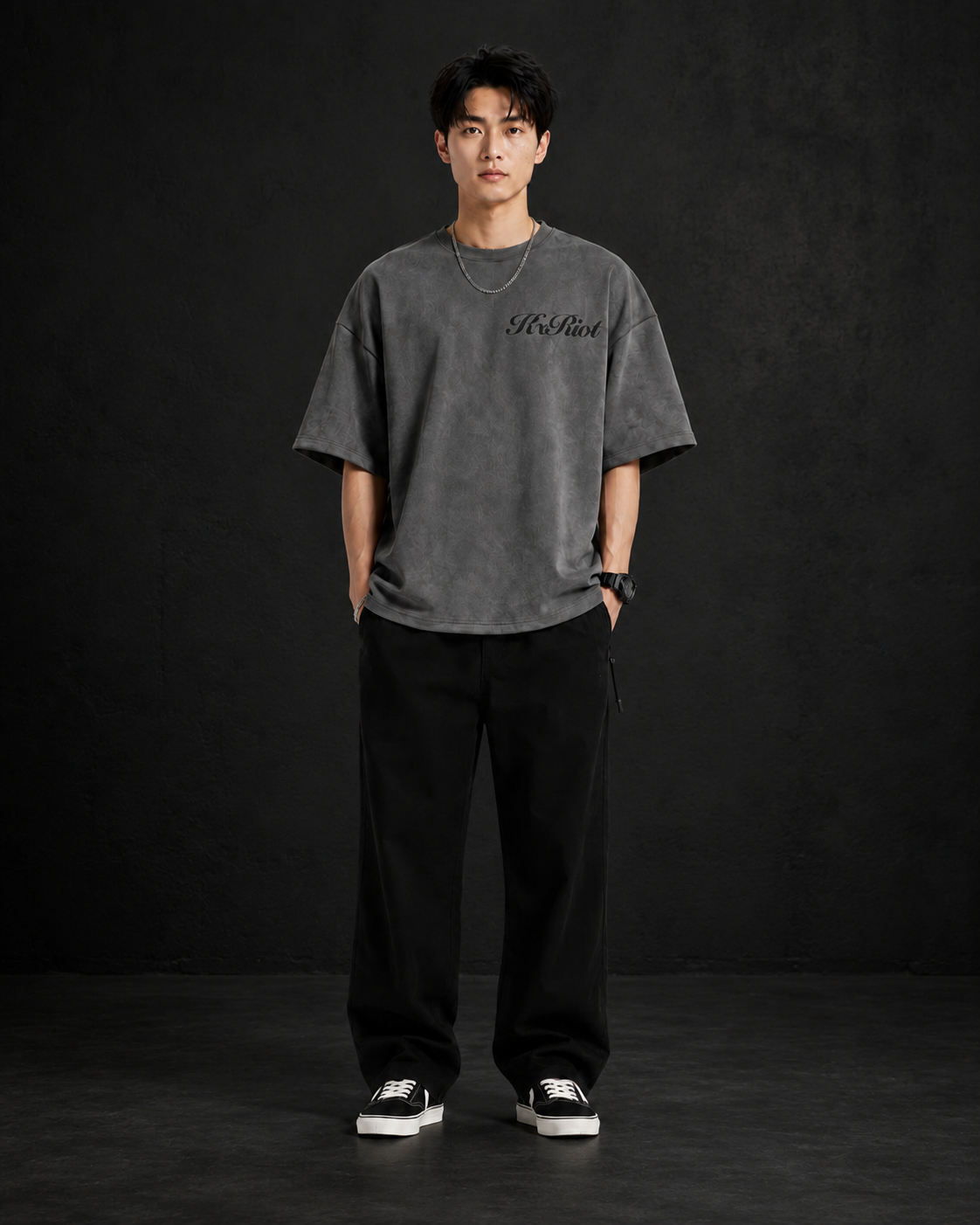 Teen boys minimalistic outdoor t-shirt for summer