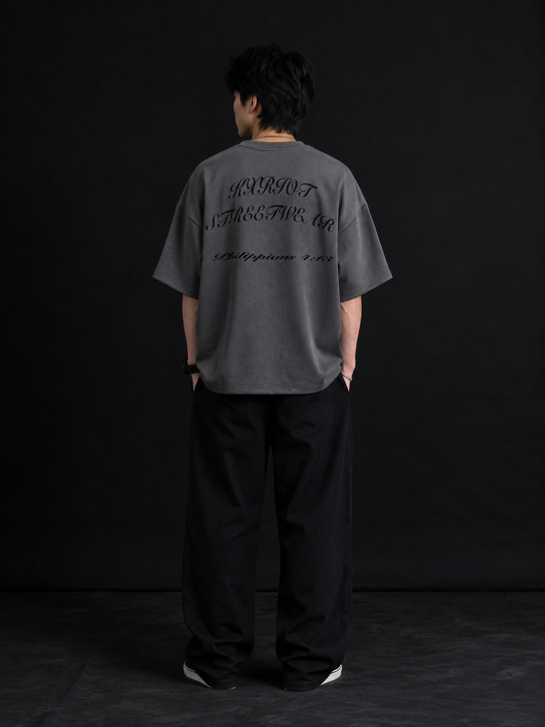 Teen boys minimalistic outdoor t-shirt for summer