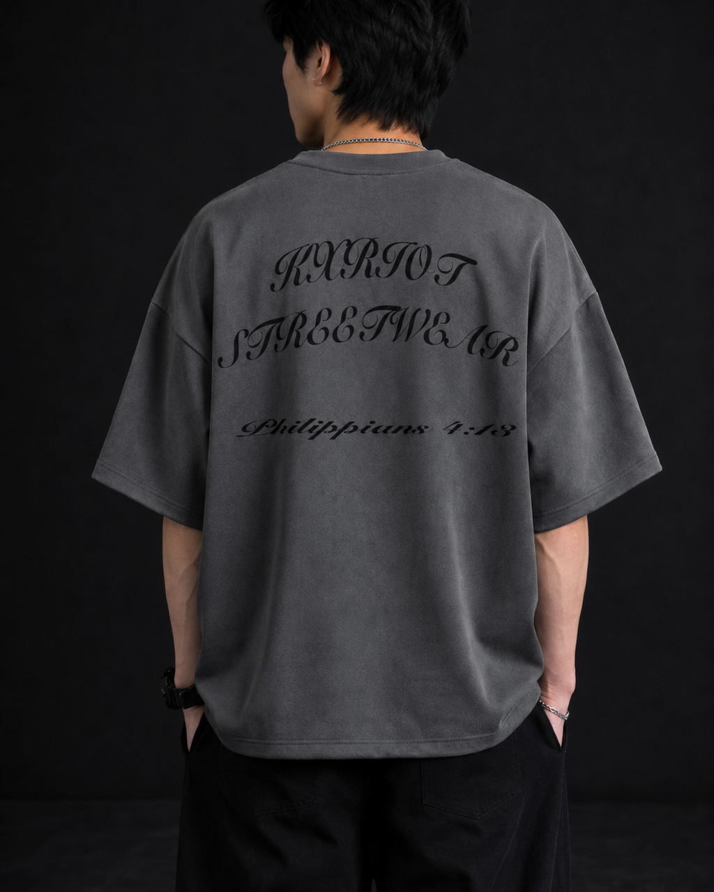 Teen boys minimalistic outdoor t-shirt for summer