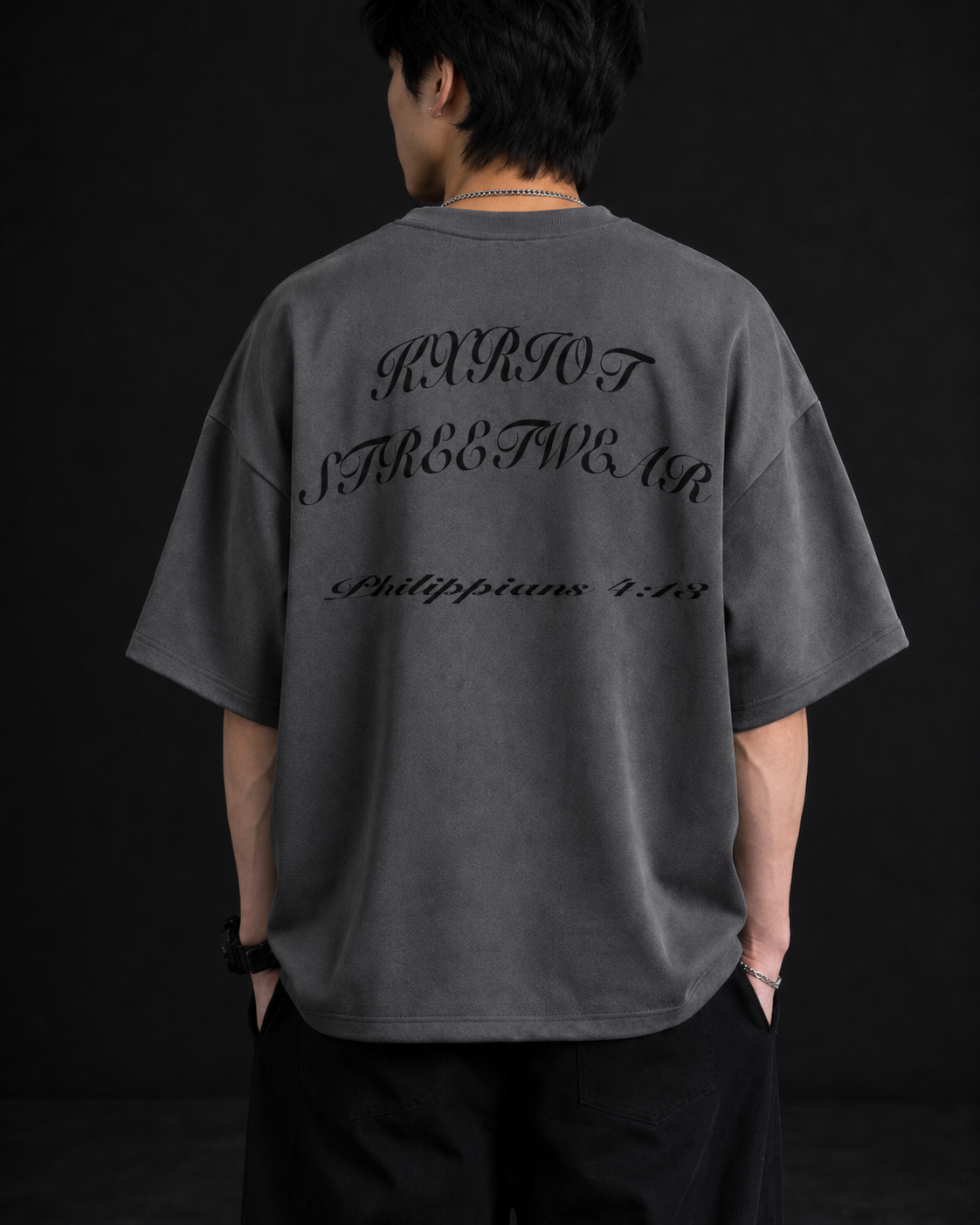 Teen boys minimalistic outdoor t-shirt for summer
